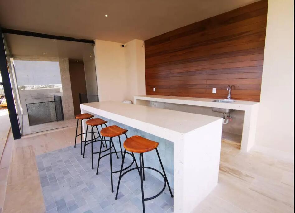 Kaab South - Beautiful Big - Rooftop Pool Ocean View Apartamento Playa del Carmen